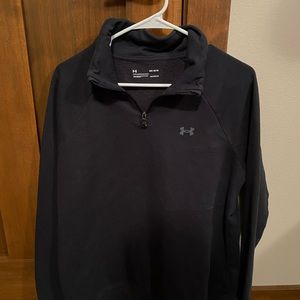 UA Black Collared Hoodie